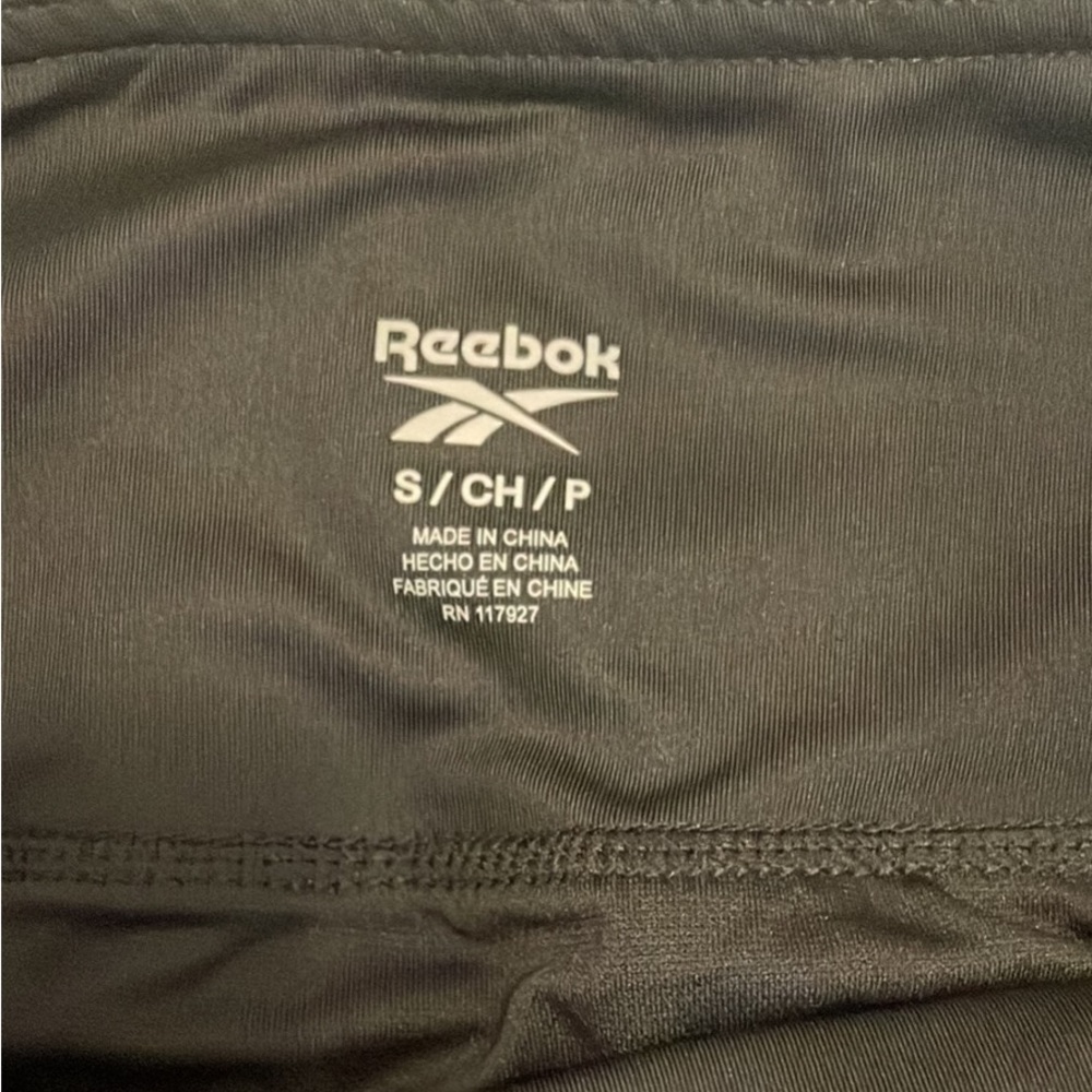Reebok black athletic shorts size small